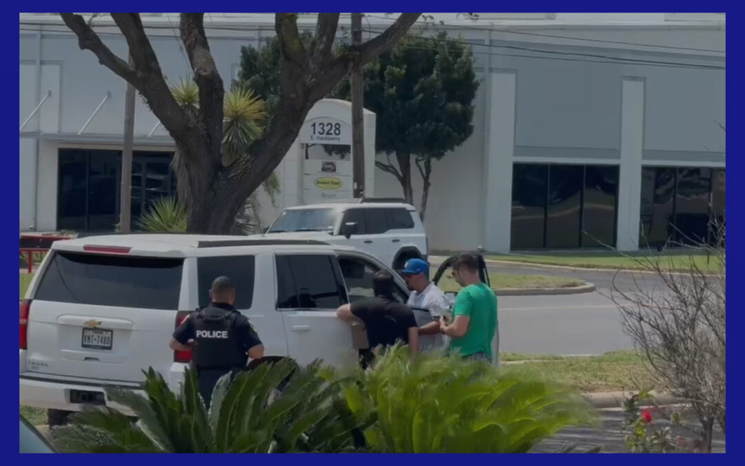 Agentes federales realizan arresto en McAllen
