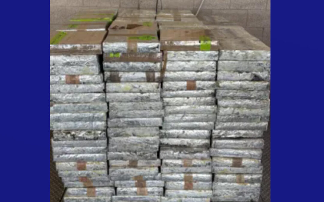 Oficiales de CBP incautan más de $14 millones en metanfetamina en el Puente Internacional de Pharr